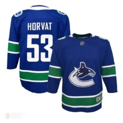 Vancouver Canucks Home Outer Stuff Premier Youth Jersey - Bo Horvat
