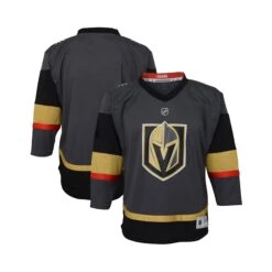 Vegas Golden Knights Home Outer Stuff Replica Junior Jersey