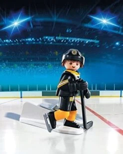 Playmobil NHL Hockey Player - Boston Bruins -Hockey Sales Shop playmobile toys games playmobil nhl hockey player boston bruins boston bruins black 30427887632450