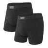 Saxx Vibe Boxers - Black / Black (2 Pack) -Hockey Sales Shop saxx underwear saxx vibe boxers black black 2 pack s 29811039567938
