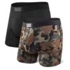 Saxx Vibe Boxers - Black / Camo (2 Pack) -Hockey Sales Shop saxx underwear saxx vibe boxers black camo 2 pack black camo s 29811039699010