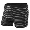 Saxx Vibe Boxers - Black Coast Stripe -Hockey Sales Shop saxx underwear saxx vibe boxers black coast stripe black s 29811040419906