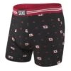 Saxx Vibe Boxers - Black True North -Hockey Sales Shop saxx underwear saxx vibe boxers black true north l 29811070074946