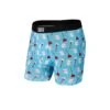 Saxx Vibe Boxers - Love What You Doo -Hockey Sales Shop saxx underwear saxx vibe boxers love what you doo blue s 28756543864898