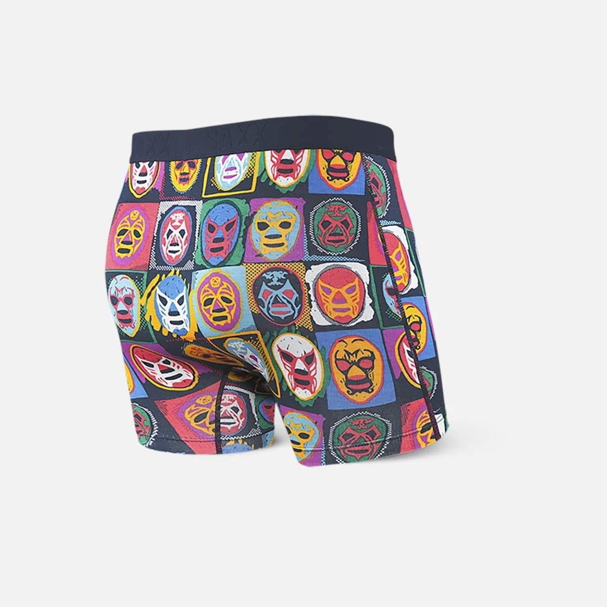Saxx Vibe Boxers - Navy Lucha Libre 4 Saxx Vibe Boxers - Navy Lucha Libre - Image 2