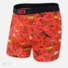 Saxx Vibe Boxers - Red Halloweenie -Hockey Sales Shop saxx underwear saxx vibe boxers red halloweenie s 14954249060418