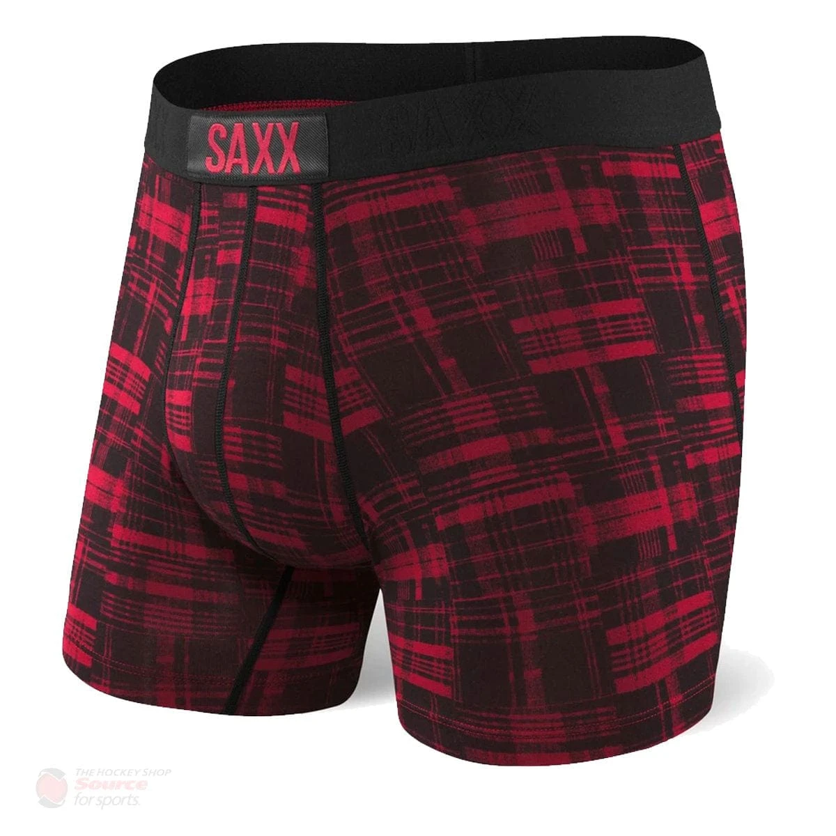 Saxx Vibe Boxers - Red Plaid 3 Saxx Vibe Boxers - Red Plaid