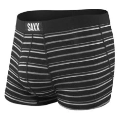 Saxx Vibe Boxers (Trunk Fit) - Black Coast Stripe