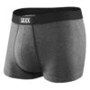 Saxx Vibe Boxers (Trunk Fit) - Salt & Pepper -Hockey Sales Shop saxx underwear saxx vibe boxers trunk fit salt pepper s 29811018072130