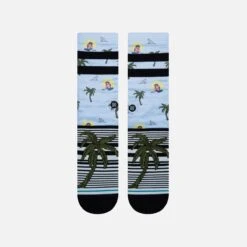 Stance Staple Aloha Monkey Socks -Hockey Sales Shop stance socks stance staple aloha monkey socks 13963466211394