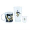 Pittsburgh Penguins Sports Vault NHL Glass Gift Set - 3 Pack -Hockey Sales Shop the sports vault drinkware pittsburgh penguins sports vault nhl glass gift set 3 pack clear 28973516947522