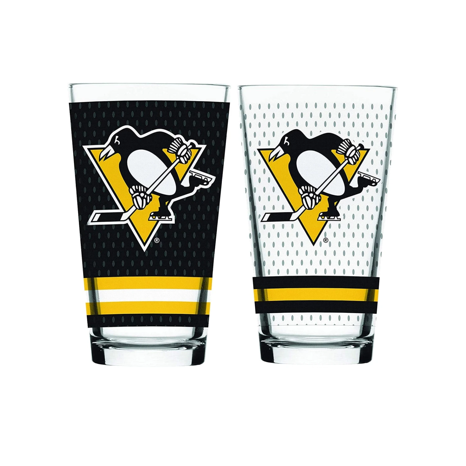 Pittsburgh Penguins Sports Vault NHL Mixing Glass Set - 2 Pack 3 Pittsburgh Penguins Sports Vault NHL Mixing Glass Set - 2 Pack