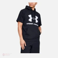 Under Armour Rival Fleece Logo Shortsleeve Pullover Mens Hoodie -Hockey Sales Shop under armour hoodies under armour rival fleece logo shortsleeve pullover mens hoodie 13299054542914