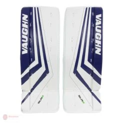 Vaughn Ventus SLR2 Youth Goalie Leg Pads -Hockey Sales Shop vaughn leg pads vaughn ventus slr2 youth goalie leg pads white blue 24 2 28744341323842