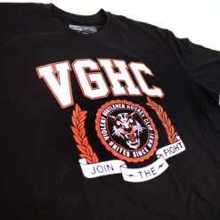 Violent Gentlemen University Heavyweight Shortsleeve Shirt - Black -Hockey Sales Shop violent gentlemen shirts violent gentlemen university heavyweight shortsleeve shirt black 29139203850306