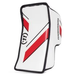 Warrior Ritual G4 Youth Goalie Blocker -Hockey Sales Shop warrior blockers warrior ritual g4 youth goalie blocker white black red regular 28741242978370