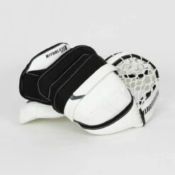 Warrior Ritual G3 Intermediate Goalie Catcher - Demo -Hockey Sales Shop warrior catchers demo warrior ritual g3 intermediate goalie catcher demo white full right 15202530623554