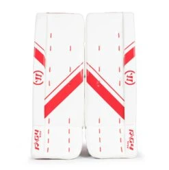 Warrior Ritual G4 Youth Goalie Leg Pads -Hockey Sales Shop warrior leg pads warrior ritual g4 youth goalie leg pads white red 19 5 28744343158850