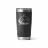 YETI Rambler 20oz Tumbler - Vancouver Canucks -Hockey Sales Shop yeti accessories yeti yeti rambler 20oz tumbler vancouver canucks black 30418208096322