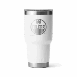 YETI Rambler 30oz Tumbler - Edmonton Oilers -Hockey Sales Shop yeti drinkware yeti rambler 30oz tumbler edmonton oilers white 30417859510338
