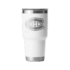 YETI Rambler 30oz Tumbler - Montreal Canadiens -Hockey Sales Shop yeti drinkware yeti rambler 30oz tumbler montreal canadiens white 30417853317186